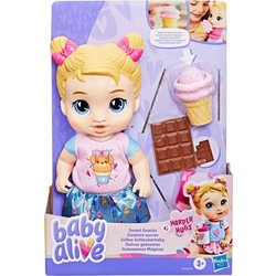 Hasbro Baby Alive Harper Hugs Sweet Snacks