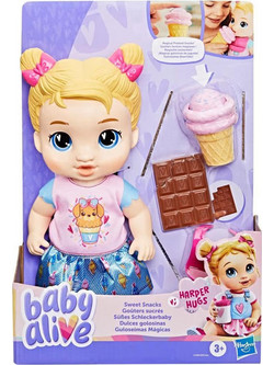 Hasbro Baby Alive Harper Hugs Sweet Snacks
