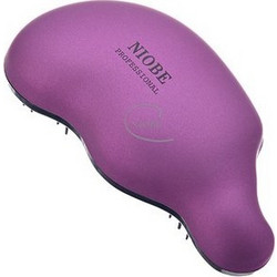 Niobe Β-6503 Βούρτσα Μαλλιών για Ξεμπέρδεμα Μωβ