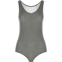 Gsecret Αμάνικο Γυναικείο Κορμάκι Slip Ανθρακί 1115-29670