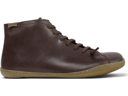 Camper Peu Cami Ανδρικά Μποτάκια Δερμάτινα Καφέ 36411-118