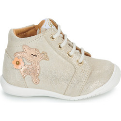 GBB Παιδικά Sneakers Μποτάκια Μπεζ Σομόν AL100-43