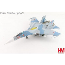 Hobbymaster Sukhoi Su27P Flanker B Red Μεταλλικό Μοντέλο Αεροπλάνου 1:72