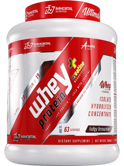 Immortal Nutrition Whey & Creatine Fudgy Brownie Πρωτεΐνη Ορού Γάλακτος Γράμμωσης 2kg