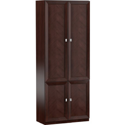 PoliHome Ligoria Βιβλιοθήκη 90x44x225cm 16649049