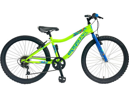 Polar Booster Plasma 240 2025 Παιδικό Mountain Bike 24" με 6 Ταχύτητες Lime Μπλε