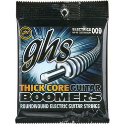 GHS Thick Core Boomers Σετ 6 Χορδές Ηλεκτρικής Κιθάρας Nickel Plated Steel 9-48" Custom Light Tension
