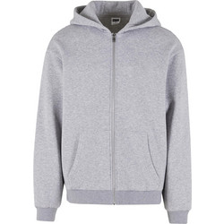 Urban Classics Ανδρική Ζακέτα Φούτερ με Φερμουάρ Γκρι TB7284-03061