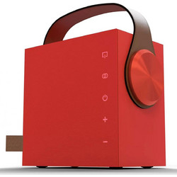 Morel Biggie Ηχείο Bluetooth 60W Ruby Red