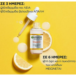 Garnier Vitamin Cx Glow Boost 30ml + Brightening Over Make-Up UV SPF50+ 75ml