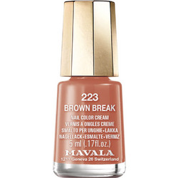Mavala 223 Brown Break Gloss Βερνίκι Νυχιών Μακράς Διαρκείας 5ml