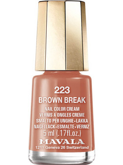 Mavala 223 Brown Break Gloss Βερνίκι Νυχιών Μακράς Διαρκείας 5ml