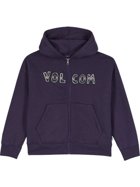 Volcom Παιδική Ζακέτα Φούτερ με Φερμουάρ Μωβ C4832501-DPL