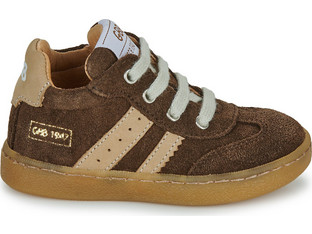 GBB Anais Twist Παιδικά Sneakers Μποτάκια Καφέ AM201-44