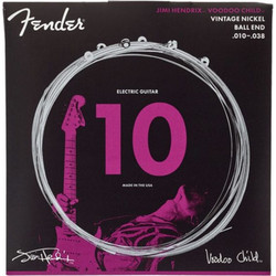 Fender Hendrix Voodoo Child BE Σετ 6 Χορδές Ηλεκτρικής Κιθάρας Pure Nickel 10-38" Hard Tension