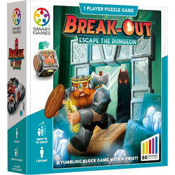 SmartGames Break Out Escape the Dungeon Επιτραπέζιο Παιχνίδι για Παιδιά 7+ Ετών για 1 Παίκτη