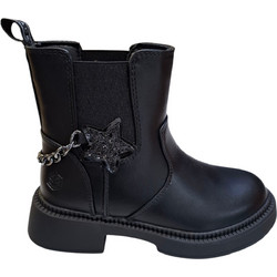 Lumberjack Παιδικά Μποτάκια Μαύρα Chelsea με Φερμουάρ 102226595-272