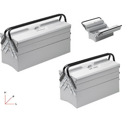 Maurer 80219 Βαλίτσα Εργαλείων Μεταλλική Αδιάβροχη Μ49.5xΠ20xΥ29.5cm