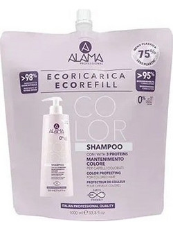 Alama Color Refill Σαμπουάν για Προστασία Χρώματος για Βαμμένα Μαλλιά 1lt