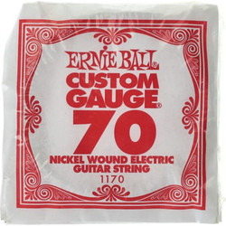 Ernie Ball 1170 Σετ 6 Χορδές Ηλεκτρικής Κιθάρας Nickel Plated Steel 70"