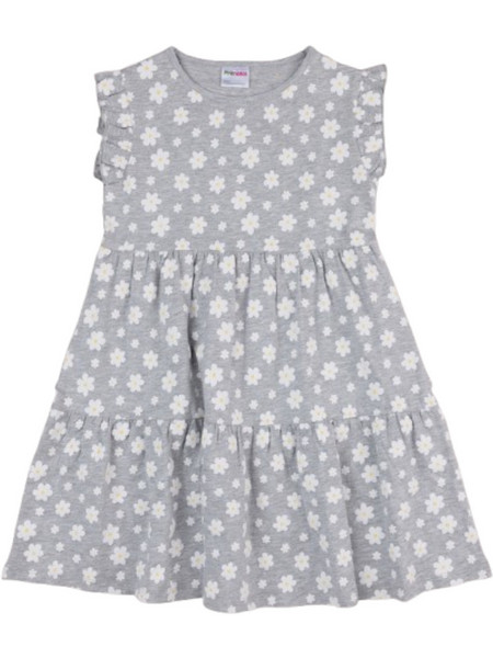 Prenatal Παιδικό Φόρεμα Floral Γκρι 1487694