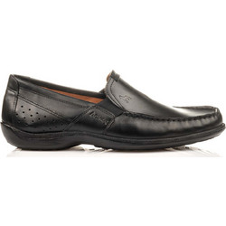 Boxer Ανδρικά Μοκασίνια Loafers Δερμάτινα Μαύρα 15372-15-011