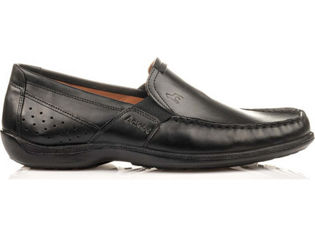 Boxer Ανδρικά Μοκασίνια Loafers Δερμάτινα Μαύρα 15372-15-011
