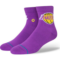 Stance Lakers ST Qtr Ανδρικές Κάλτσες Κοντές με Σχέδια Μωβ A356C22LAK-PUR