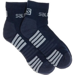 Salomon Active Ανδρικές Κάλτσες Κοντές με Σχέδια Navy Μπλε 2Pack LC16022