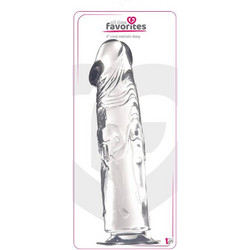 Dream Toys All Time Favorites Ρεαλιστικό Dildo με Βεντούζα 22.8cm Clear