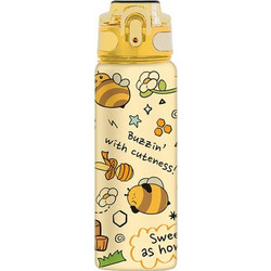 iDrink Bee Παιδικό Παγούρι Πλαστικό BPA Free Κίτρινο 750ml