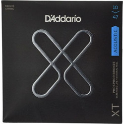 D'Addario XTAPB1047 Σετ 12 Χορδές Ακουστικής Κιθάρας Phosphor Bronze 10-47" Light Tension