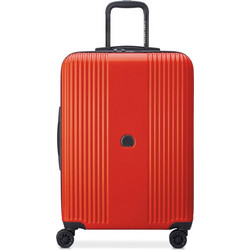 Delsey Ophelie Βαλίτσα Μεγάλη 76x50x32cm με 4 Ρόδες Κόκκινη