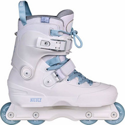 USD Aeon 60 Nicoly Pro Inline Αυξομειούμενα Rollers Γκρι Μπλε 19.71027036