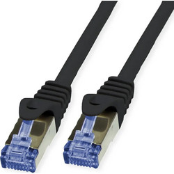 Value S/FTP Cat.6a Καλώδιο Δικτύου Ethernet 30m Black 21.99.0721-5