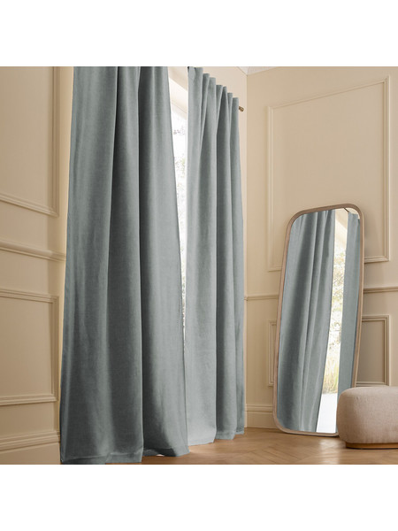 La Redoute Κουρτίνα με Γάντζους 140x220 Private Πράσινη 350909305 Rosmary