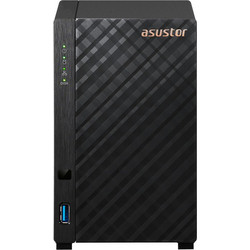 Asustor Drivestor 2 Gen2 NAS Tower με 2 Θέση για HDD και 1 Θύρα Ethernet