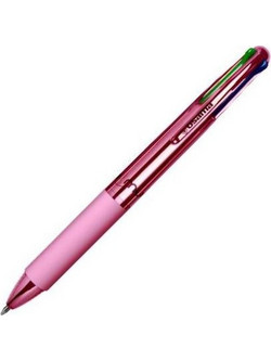 Osama Chrome Pink Στυλό Διαρκείας 1mm Πολύχρωμο