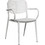 HomeMarkt Hilliard Πολυθρόνα Κήπου Αλουμινίου Λευκή HM6644.02