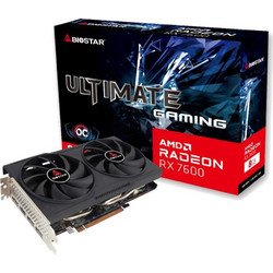 Biostar Radeon RX 7600 8GB GDDR6 OC Κάρτα Γραφικών