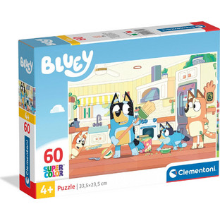 Παιδικό Puzzle Clementoni Super Color Bluey 60 Κομμάτια 26311
