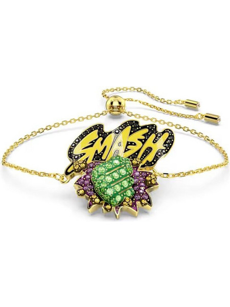Swarovski Γυναικείο Βραχιόλι Αλυσίδα από Ατσάλι Xρυσό 565086924