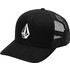 Volcom Ανδρικό Καπέλο Jockey με Δίχτυ Snapback Υφασμάτινο Μαύρο D5512635-BLK