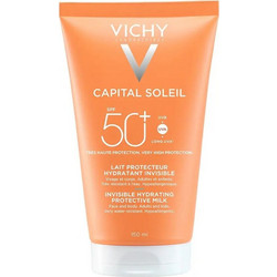 Vichy Invisible Hydrating Αντηλιακό Γαλάκτωμα Προσώπου & Σώματος SPF50+ 150ml