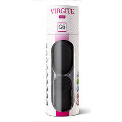 Virgite G6 Vibrating Egg Δονητής Egg για Ζευγάρια με Τηλεχειριστήριο Μαύρος