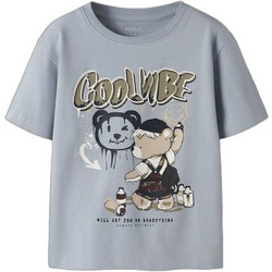 Name It Παιδικό T-Shirt Κοντομάνικο Γαλάζιο 13253977