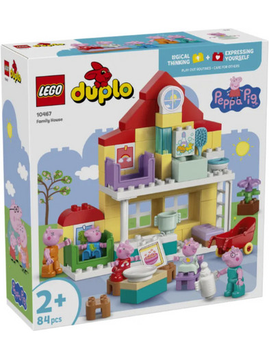 Lego Duplo Peppa Pig Family House για 2+ Ετών 10467