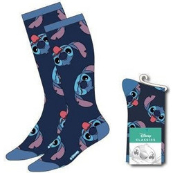 Cerda Disney Lilo & Stitch Ανδρικές Κάλτσες Ψηλές με Σχέδια Navy Μπλε 2900002542