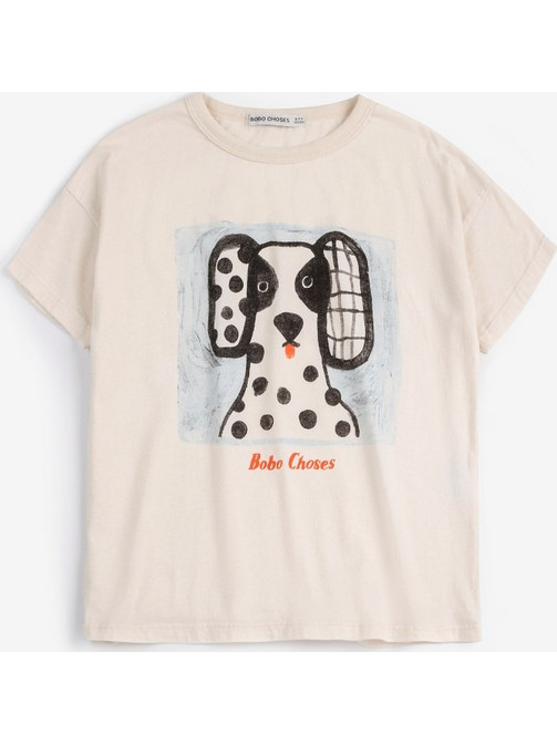 Bobo Choses Παιδικό T-Shirt Κοντομάνικο Μπεζ B126AC009
