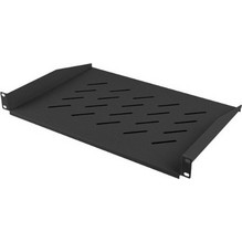 Lanberg AK-1008-B Ράφι για Καμπίνες Rack Μεταλλικό 1U 19" 315x482.6x44.45mm